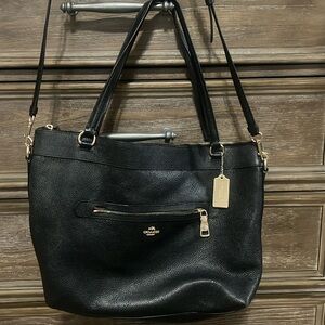 Coach handbag. Black